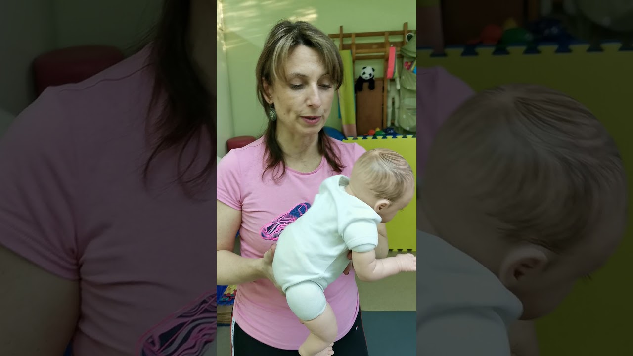 Pierwsza propozycja pozycji do odbijania niemowląt