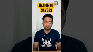 India’s Money Shift: Savings ➜ Stocks #shorts