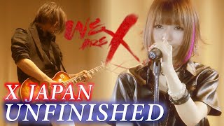 【女性が歌う】UNFINISHED / X JAPAN (key+3) フル訳詞付き Covered by MINT SPEC