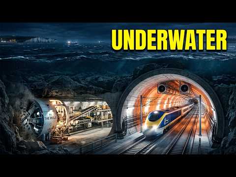 The Impossible Tunnel Built Under the Ocean | Channel Tunnel Timelapse