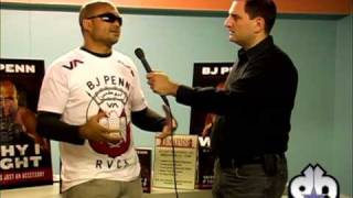 BJ Penn Discusses MMA, Frankie Edgar, and New Book "Why I Fight"