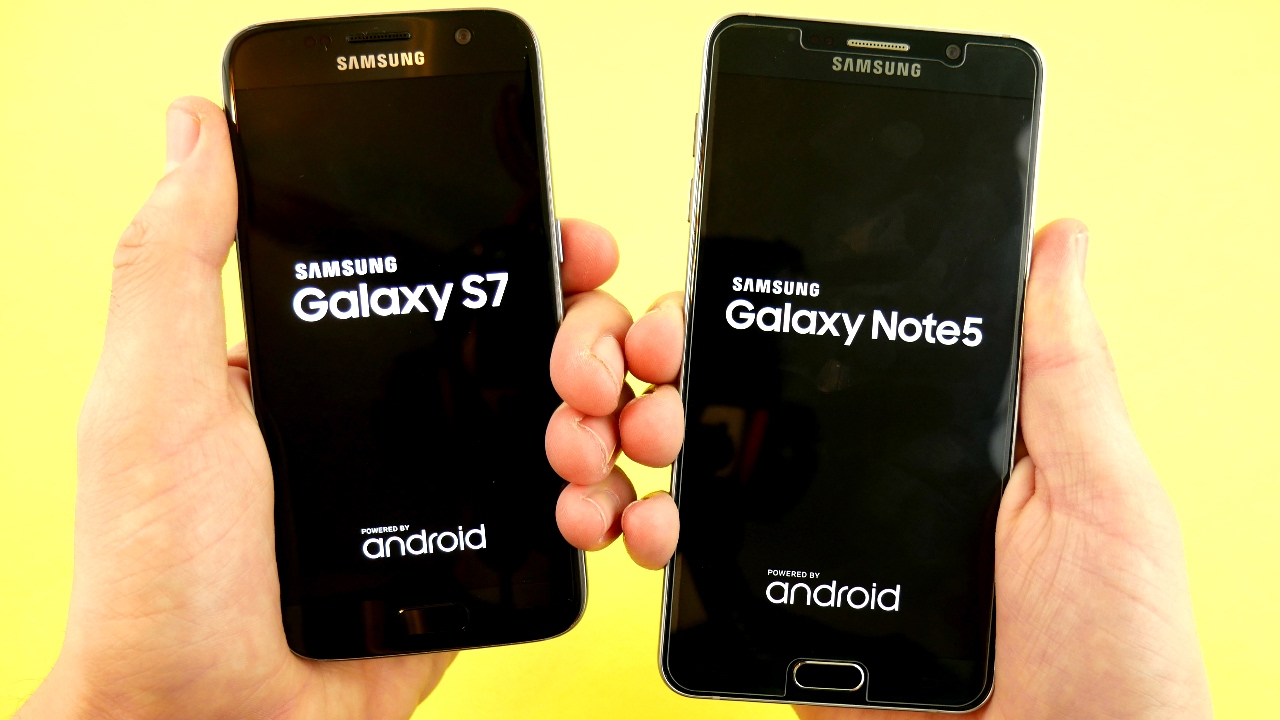 note 5 กับ s7  New  Galaxy S7 vs Galaxy Note 5: Which to buy?