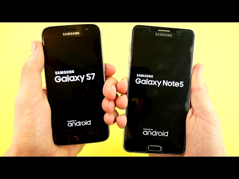 Vídeo: Diferença Entre Samsung Galaxy S7 E Note 5