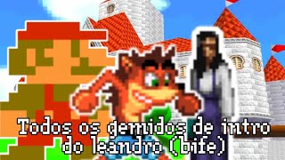 Compilado de todos os "ãn" de intro do bife no jogandofoddaci (até a serie de crash bandicoot)