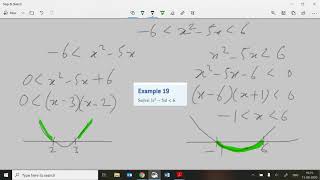 Ex2I: IB HL AA Maths, Oxford, Unit 2; inequalities using modulus (or absolute values); GTU