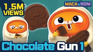[MACA&RONI] Chocolate Gun(1) | Macaandroni Official Channel | Funny Animation