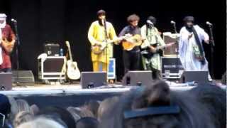 Video thumbnail of "Tinariwen w. José González Stockholm Music and Arts 2012-08-04"