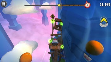 Angry Birds GO! Gameplay Walkthrough - Air Track 1 - Time Boom 2 for Android/IOS