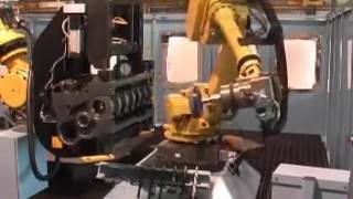 Robot Programming - Engine Block Material Handling