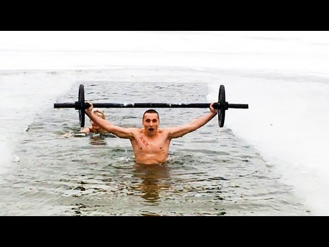Bodybuilding In A Frozen Lake?! | Vikings IRL