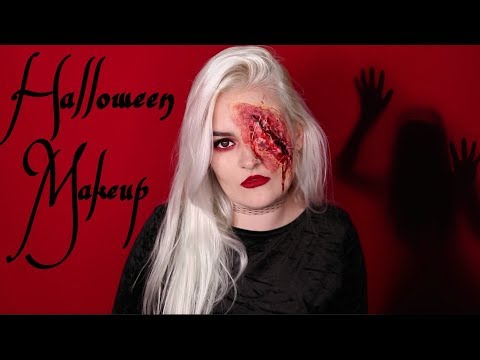 MAKIJAŻ NA HALLOWEEN | ZGUBIŁAM OKO | Halloween Makeup Tutorial