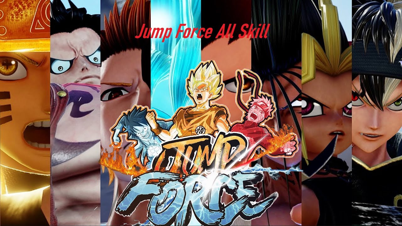 Jump Force All Characters Abilities & Awakening skill