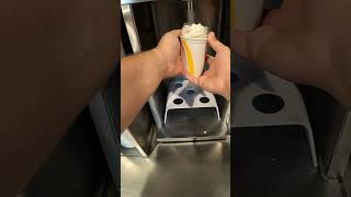 ASMR MCDONALD'S PEANUT BUTTER CRUNCH MC FLURRY POV #flurry #mcflurry #peanut #peanutbutter #icecream