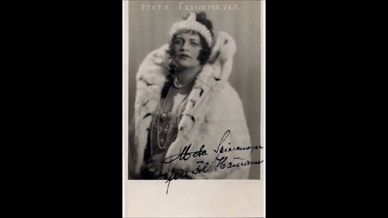 Puccini - Tosca - Act III duet - Meta Seinemeyer, Carl Martin Oehmann ...