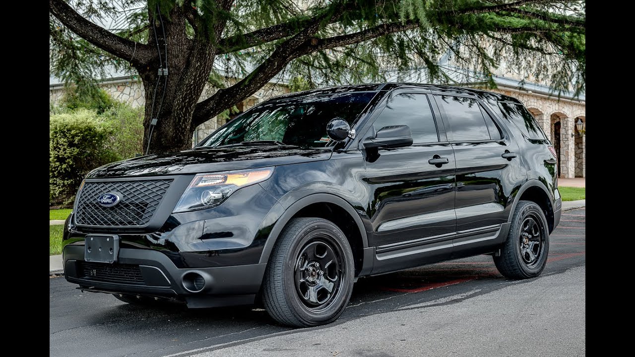 Ford Explorer Police Interceptor For Sale | 2018, 2019 ...