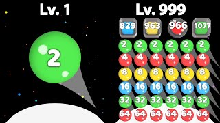 MERGE NUMBER DEFENSE - Math Idle Game (ASMR Physics) screenshot 5