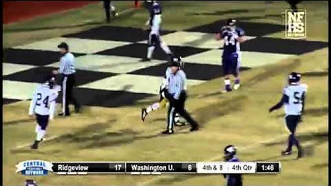 Jessie Morua runs for a 22 yard TD in the 4th Quarter as Ridgeview leads Washington Union 23-6