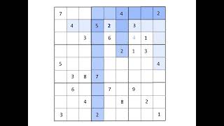 9. Solving a Sudoku as nine interlocking number grids ('Unsolveable' #29 by Andrew Stuart)