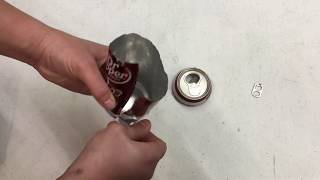 How To Make A Bottle Opener With A Can