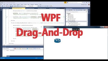 NE #72 WPF Drag-And-Drop aka Runtime Moving A Control With Mouse