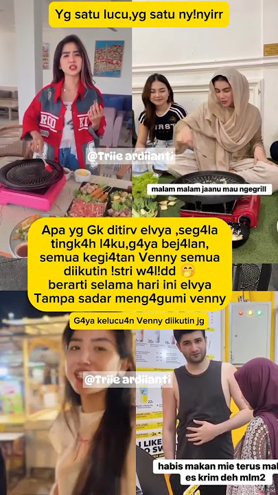 Elvya secretly cheats on Venny #elvy #vennyalberty #shortvideo #trending #viralvideo