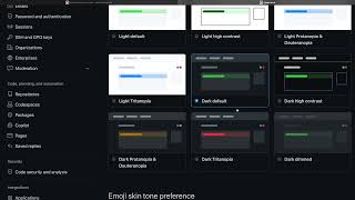 GitHub Tips — Color blind accessible color themes