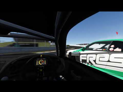 VDC Round 3 2022 Sturup Practice Chasing Tikhon! (950HP 2JZ Supra Pro Virtual Drift car)