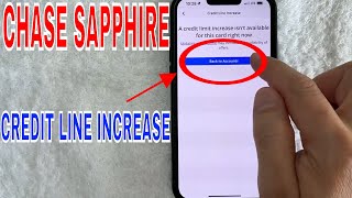  How To Request Chase Sapphire Credit Line Increase 