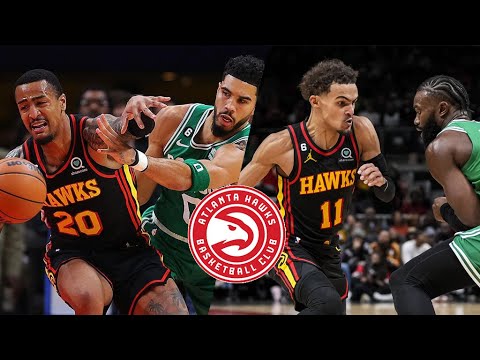Atlanta Hawks OFFENSIVE & TRANSITION HIGHLIGHTS VS the Celtics 130-122