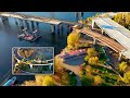 07.11.2020. Подольско-Воскресенский мост. Podolsko-Voskresensky bridge. Kyiv. 4K