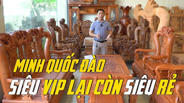 Bàn ghế Gỗ Minh Quốc Đào Cột 12 Gỗ Hương đá diện tích 30m2,6 món Siêu VIP giá Siêu Rẻ| Đồ Gỗ XUANBAC