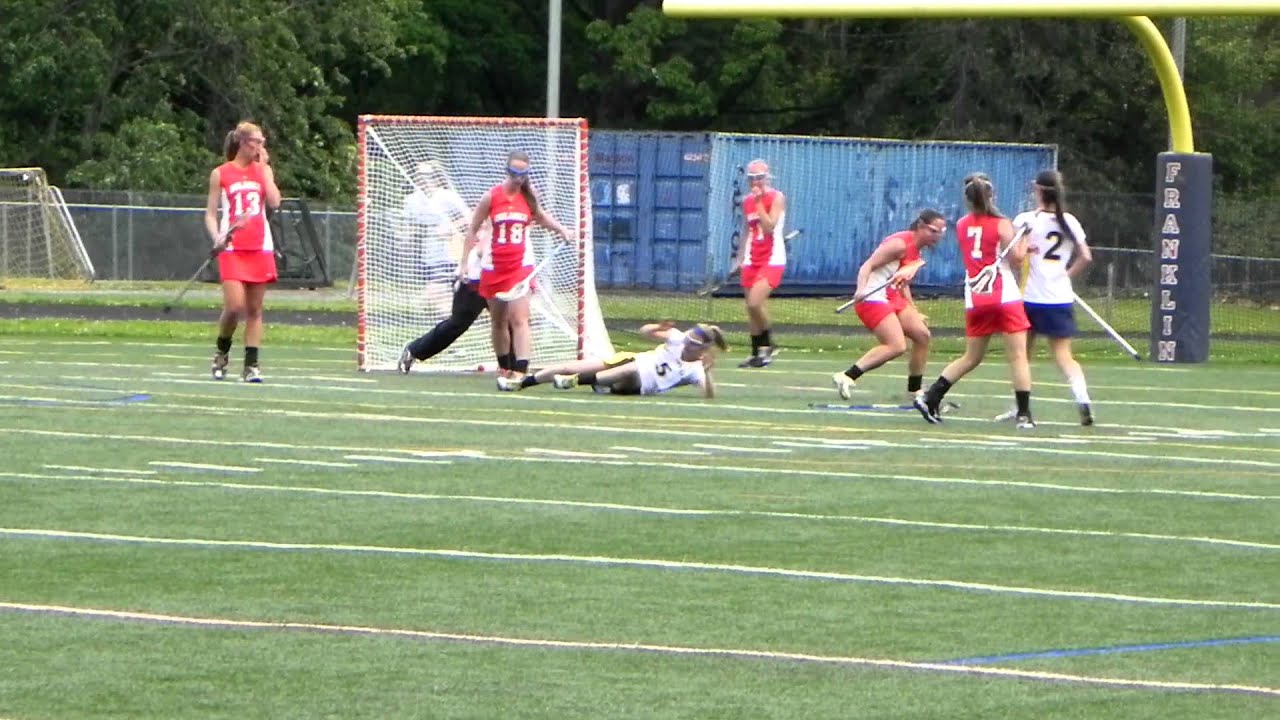 Flister goal Dulaney/Catonsville girls lacrosse Baltimore County finals