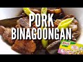 Pork Binagoongan with Talong Recipe | M's Kitchen
