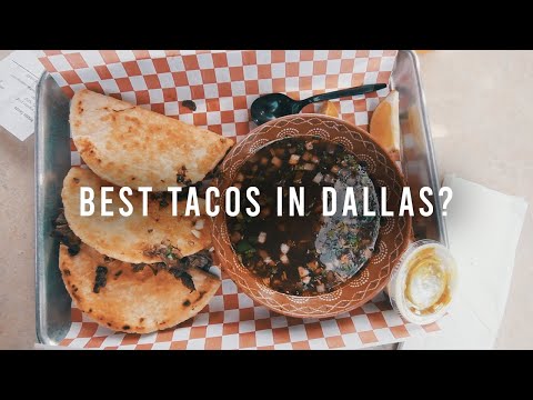 Video: 10 nejlepších tacos v Dallasu, Texas
