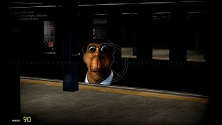 Garry's mod but if Obunga gets me the video ends.