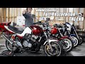 【HONDA CB400SFフルレストア 完】この4台を揃えるという幼い頃の夢を叶えた日。