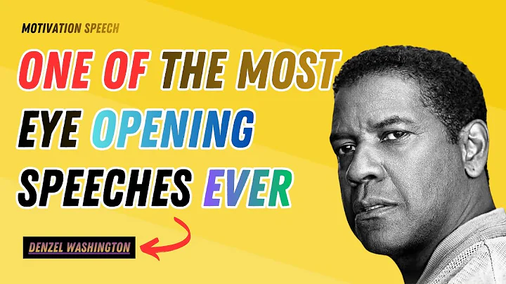 Denzel Washington's Speech Will Leave You SPEECHLESS - One of the Most Eye Opening Speeches Ever