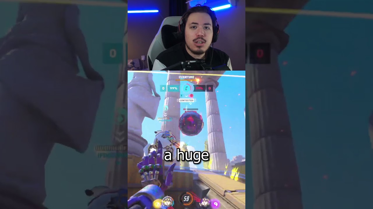 Most BROKEN Hero in Overwatch 2 #shorts