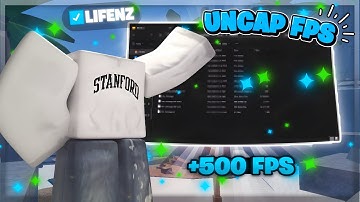 How to Uncap FPS in Roblox 60 FPS to 700+ FPS⭐