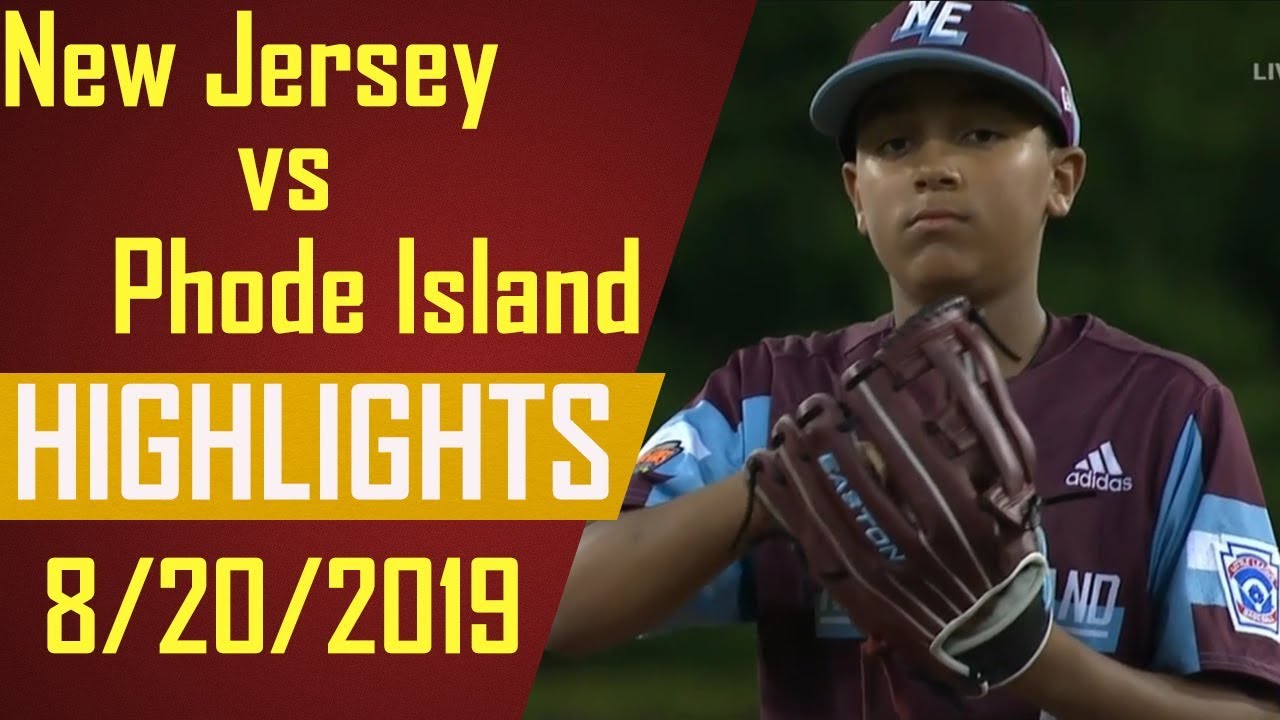 Little League World Series 2019 New Jersey vs Rhode Island Highlights