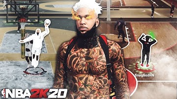 BEST NBA 2K20 CENTER BUILD! HOW TO CREATE OVERPOWERED BUILD + BADGES!