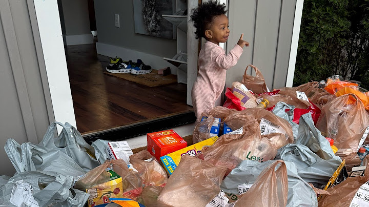 Grocery Haul for My Family of 11:The temperature was lower than my age, so grocery delivery, it is.
