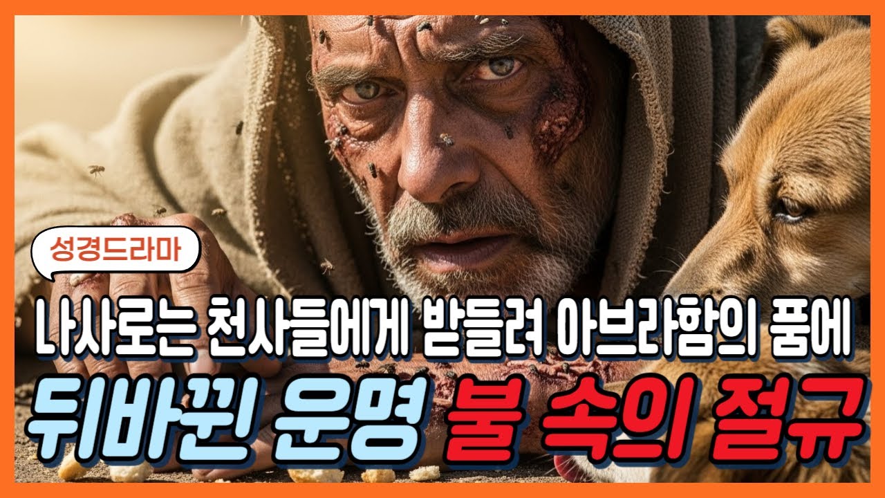 부자와 거지 나사로 이야기 #성경드라마 #바이블시선 #시니어성경 #부자와나사로#성경이야기#누가복음 #천국#믿음#회개 - YouTube