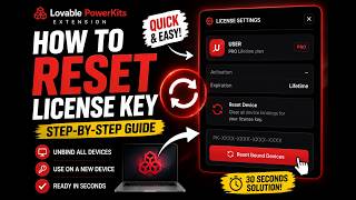 How to Reset Your PowerKits Extension License Key