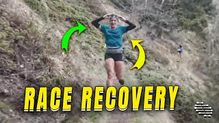 Female Skyrunner Trips And Performs Impressive Recovery During Race