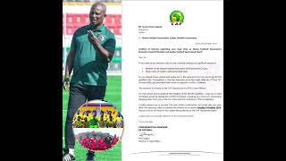 BREAKING NEWS: COACH AKWASI APPIAH HAS TEMPORARY STEP DOWN AS (GFA) EXECUTIVE COUNCIL MEMBER  IN CAF