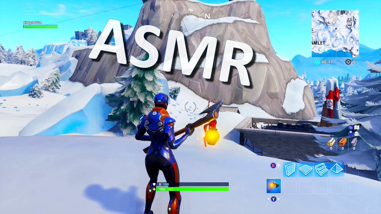 ASMR FORTNITE sous la neige