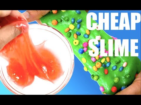 How To Make Cheap Slime With Home Ingredients!!🙄Slime With Glue, Salt