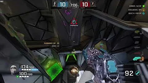 #quakechampions Ranked Duels QL Razor vs SegaFX 1200+ Silver