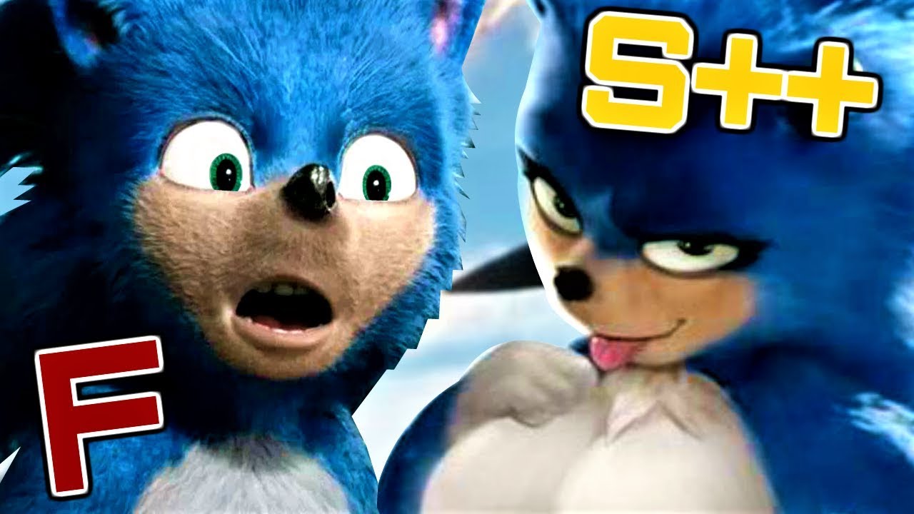 RANKING the SONIC MOVIE 2019 DESIGNS & REDESIGNS (Sonic movie 2020 ...